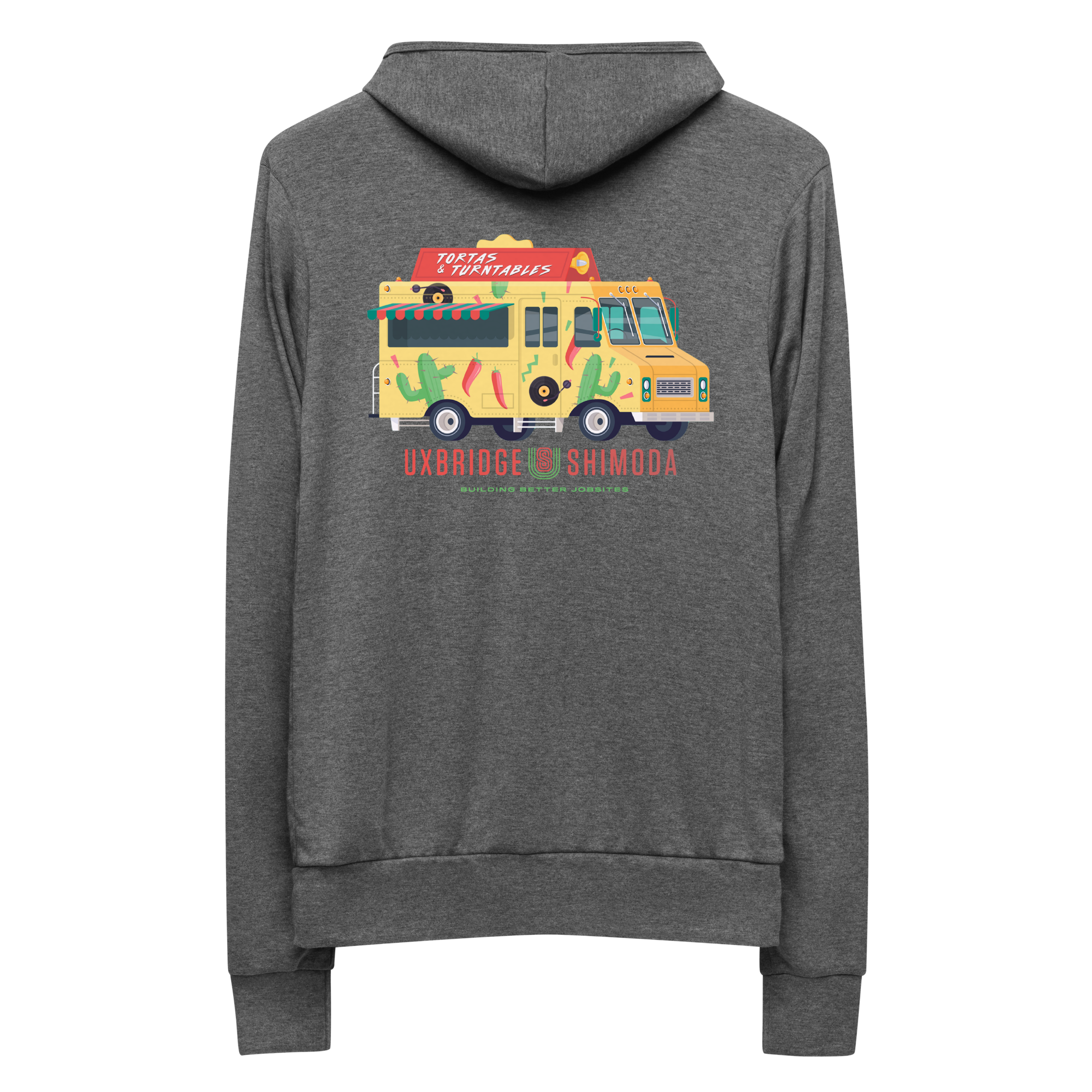 Tortas & Turntables Zip Up Hoodie